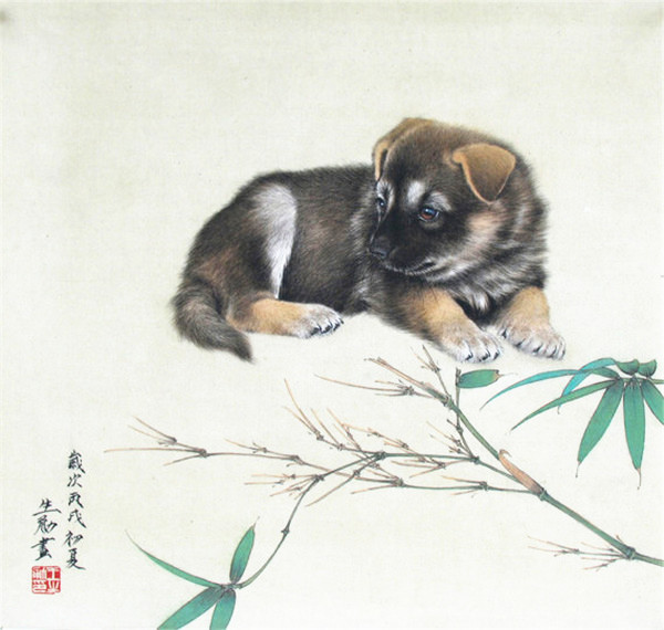 精美的十二生肖工筆國(guó)畫(huà)欣賞