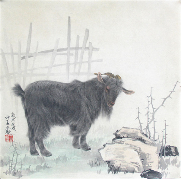 精美的十二生肖工筆國(guó)畫(huà)欣賞