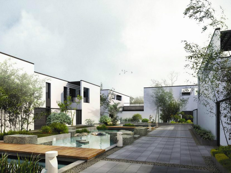 新中式江南園住宅設(shè)計(jì)