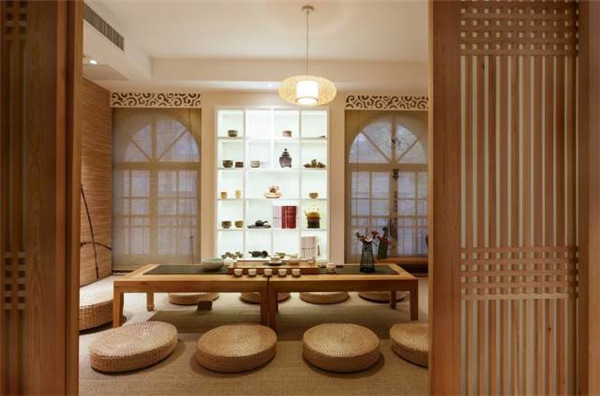 品茶牌佛之常用物，蒲團