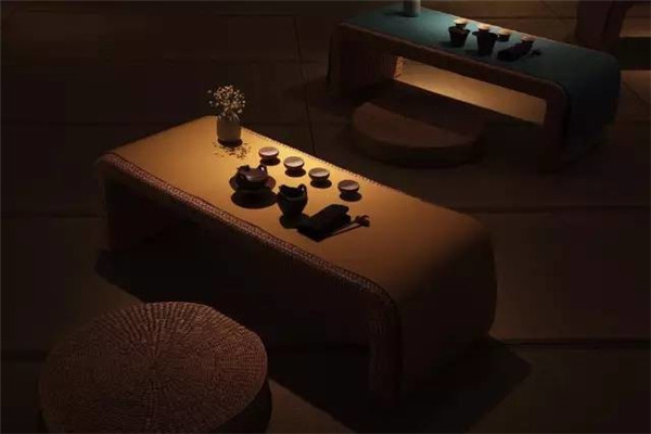 品茶牌佛之常用物，蒲團(tuán)