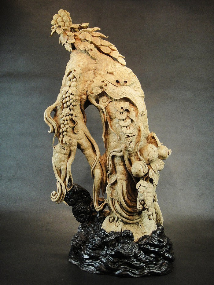 中國(guó)珍貴傳統(tǒng)精美木雕