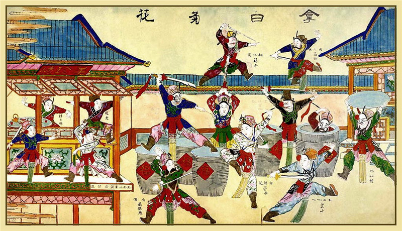 中國(guó)傳統(tǒng)精美年畫作品欣賞