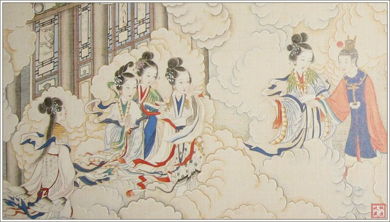 清代畫家孫溫繪畫的全本紅樓夢(mèng)圖（二）