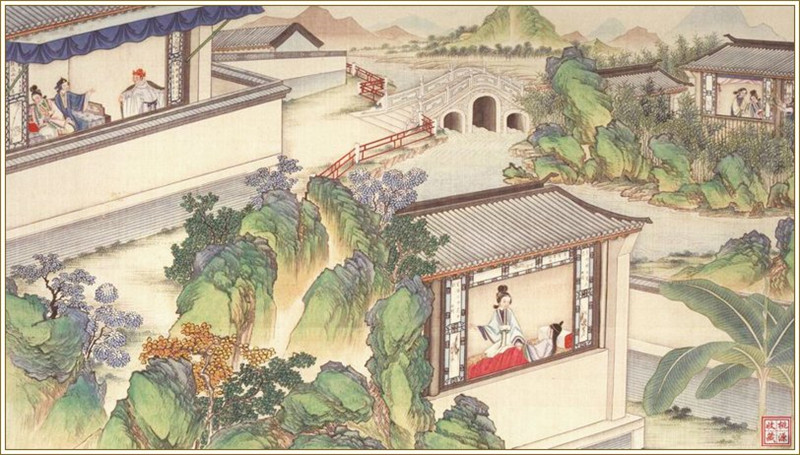 清代畫家孫溫繪畫的全本紅樓夢(mèng)圖（二）