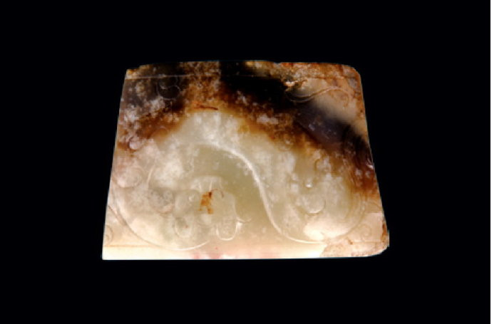 漢代水潤(rùn)圓滑精美古玉