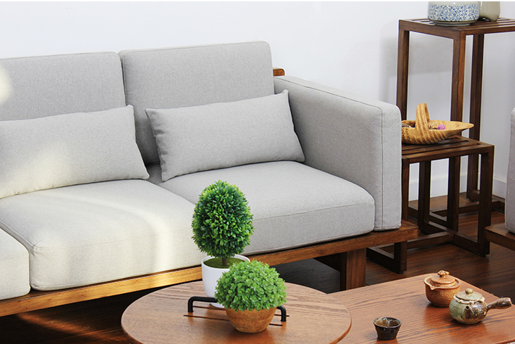 老榆木實(shí)木沙發(fā)，中式家居簡(jiǎn)約風(fēng)