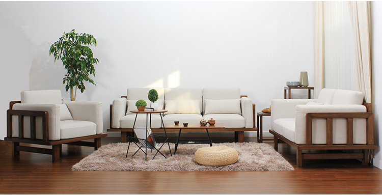 老榆木實(shí)木沙發(fā)，中式家居簡(jiǎn)約風(fēng)