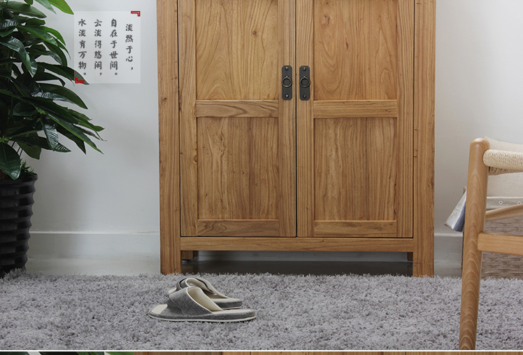 中式簡約實木玄關(guān)鞋柜，中式門廳柜收納柜