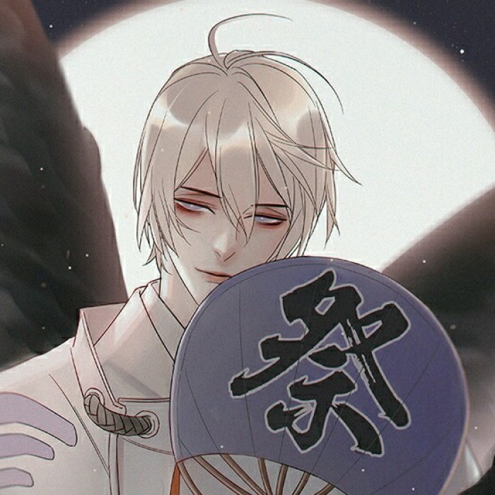 陰陽師大天狗和妖狐古風(fēng)頭像，男生頭像帥氣