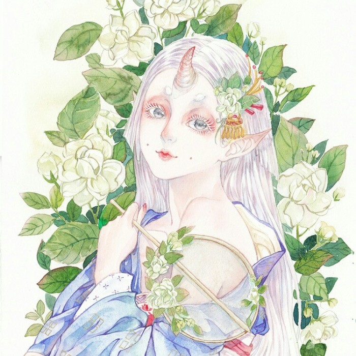 妖氣古風(fēng)女子頭像，唯美古典qq頭像