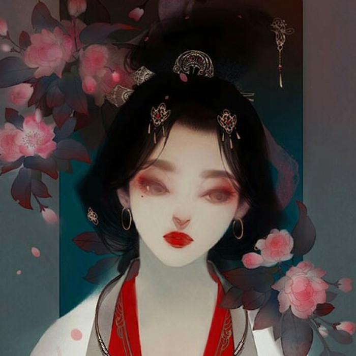 妖氣古風(fēng)女子頭像，唯美古典qq頭像