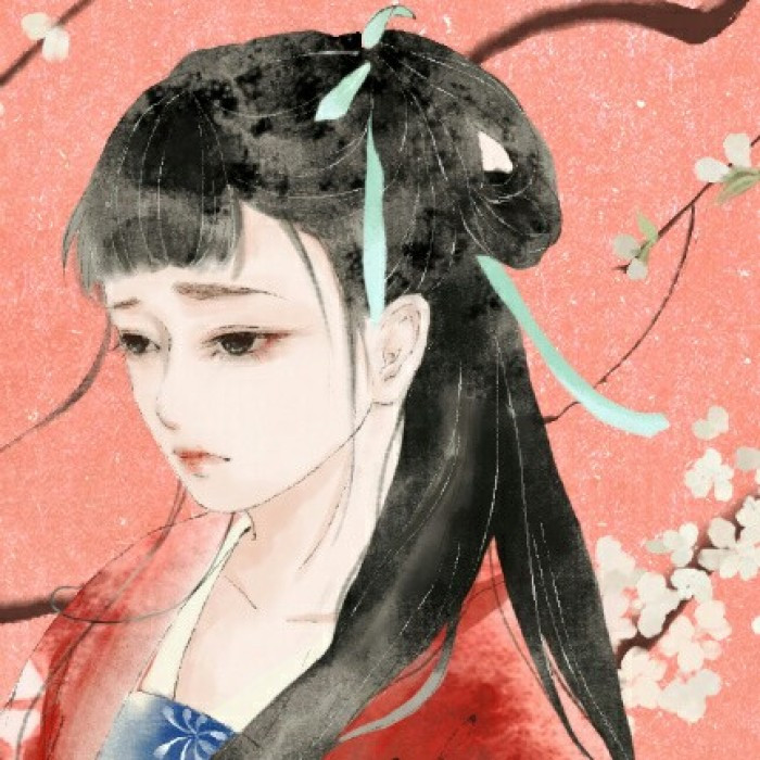 柔美淡雅女子古風頭像，古典女子qq頭像
