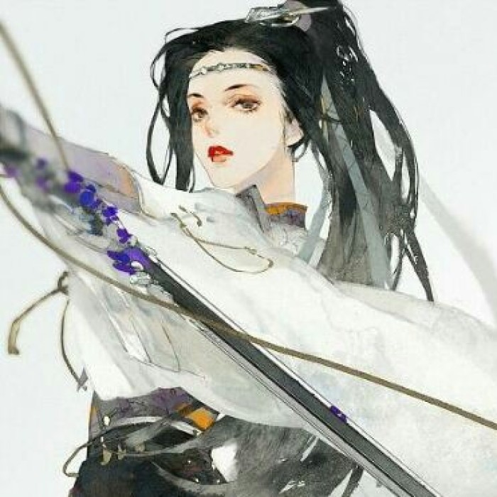 霸氣家佳樂文學(xué)女子頭像，女生古風(fēng)頭像