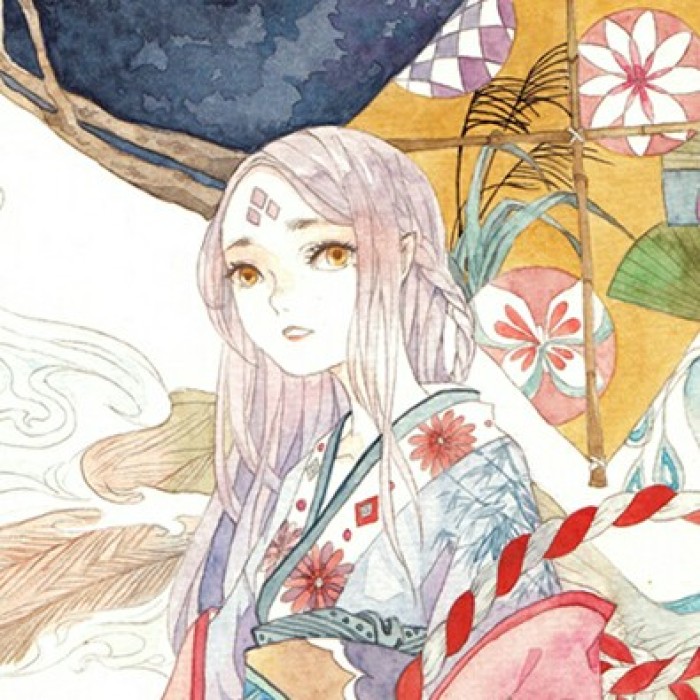 水墨風(fēng)古典女子頭像，古風(fēng)唯美頭像。