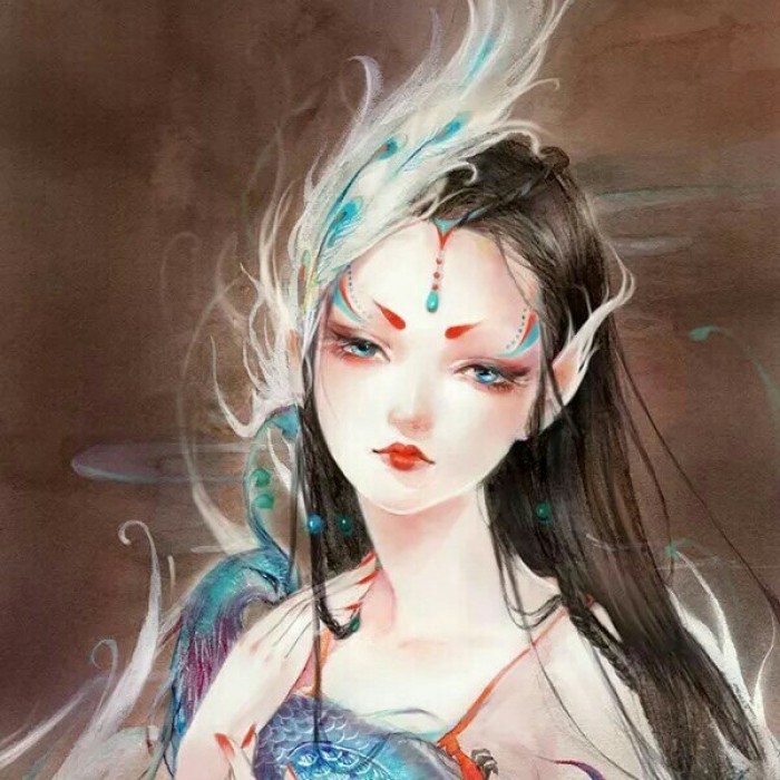 古風妖精唯美頭像，妖以惑眾生