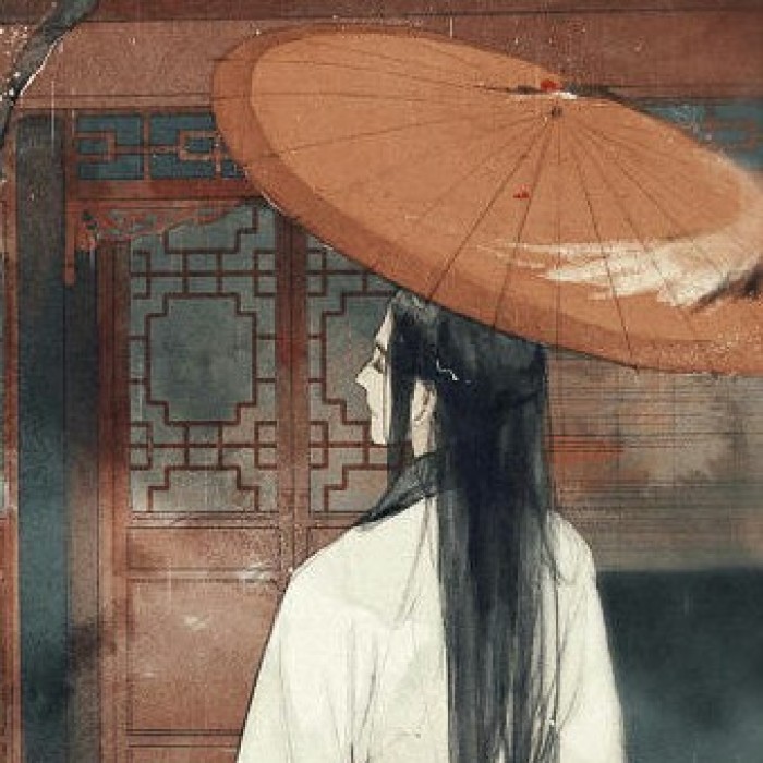 男子英氣古風動漫頭像，溫潤男生qq頭像