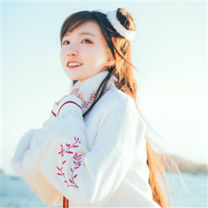 粉妝玉琢的女子古風(fēng)頭像，家佳樂文學(xué)女生頭像