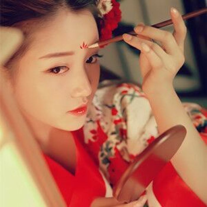 風華灼灼古風頭像，古裝真人女生頭像