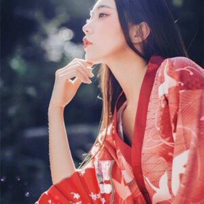 風華灼灼古風頭像，古裝真人女生頭像