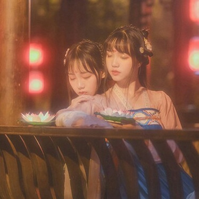閨蜜古裝女子古風(fēng)頭像，楚楚動(dòng)人女生頭像