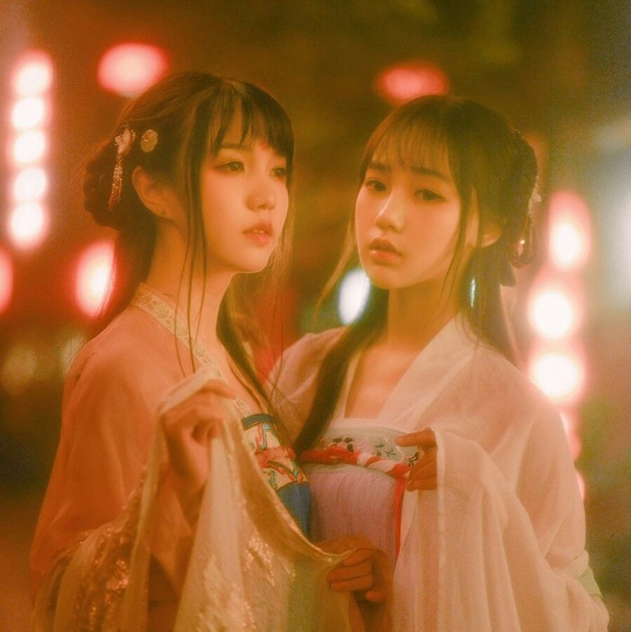 閨蜜古裝女子古風頭像，楚楚動人女生頭像