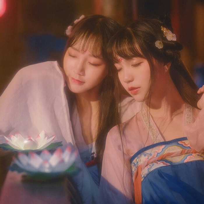 閨蜜古裝女子古風頭像，楚楚動人女生頭像