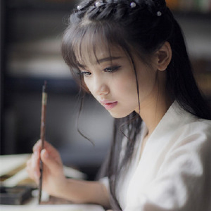 漢服美女慧質(zhì)蘭心古風(fēng)頭像，好看的女生qq頭像