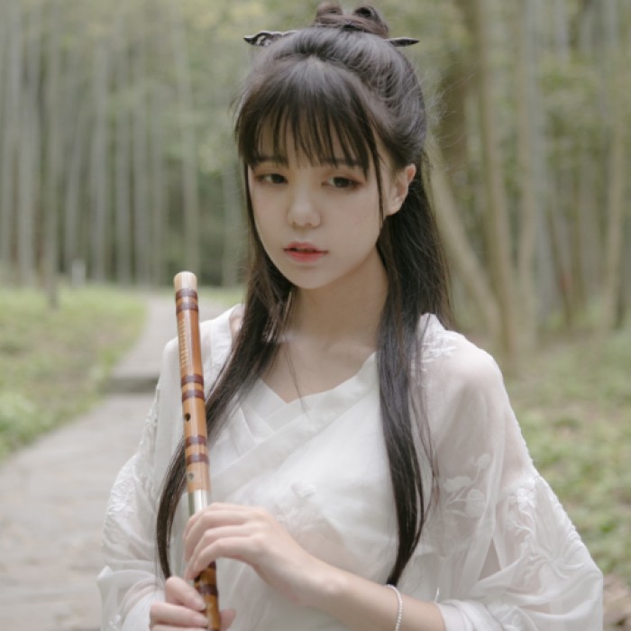 漢服美女慧質(zhì)蘭心古風(fēng)頭像，好看的女生qq頭像