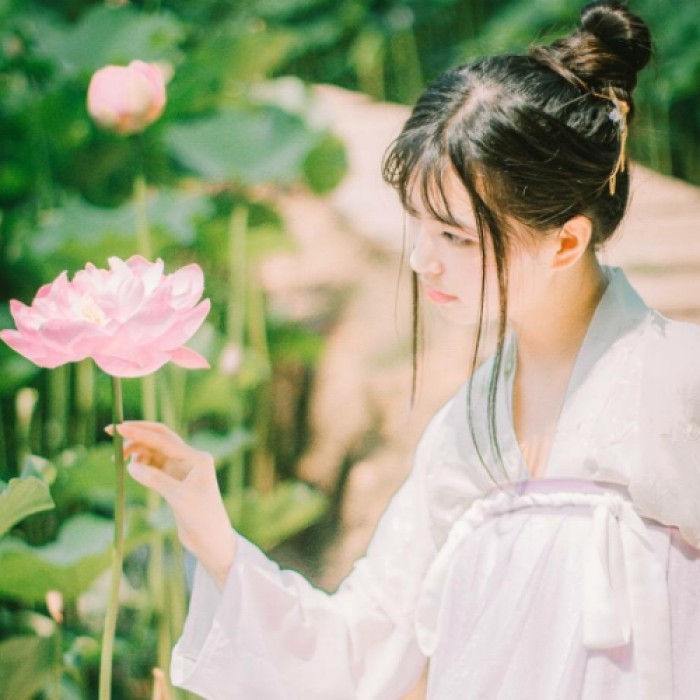 古裝水靈清秀女生頭像，唯美古風(fēng)頭像