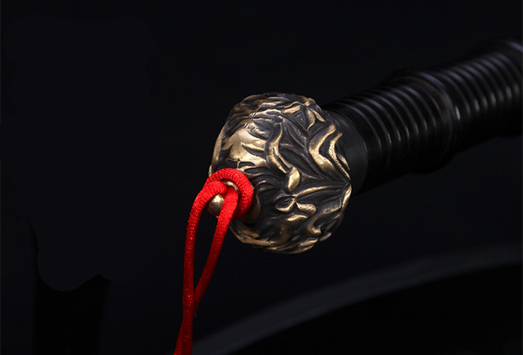 正宗寶劍銅裝乾隆佩劍，花紋鋼君子寶劍