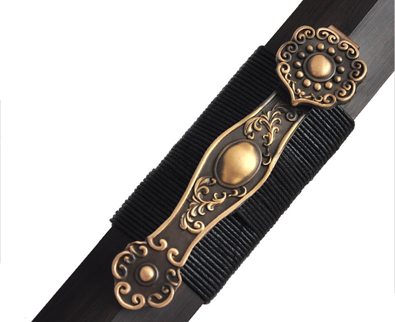 八面漢劍花紋鋼長(zhǎng)劍，如意刀劍兵器