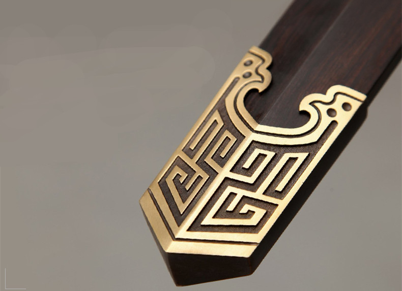 八面漢劍花紋鋼長(zhǎng)劍，如意刀劍兵器