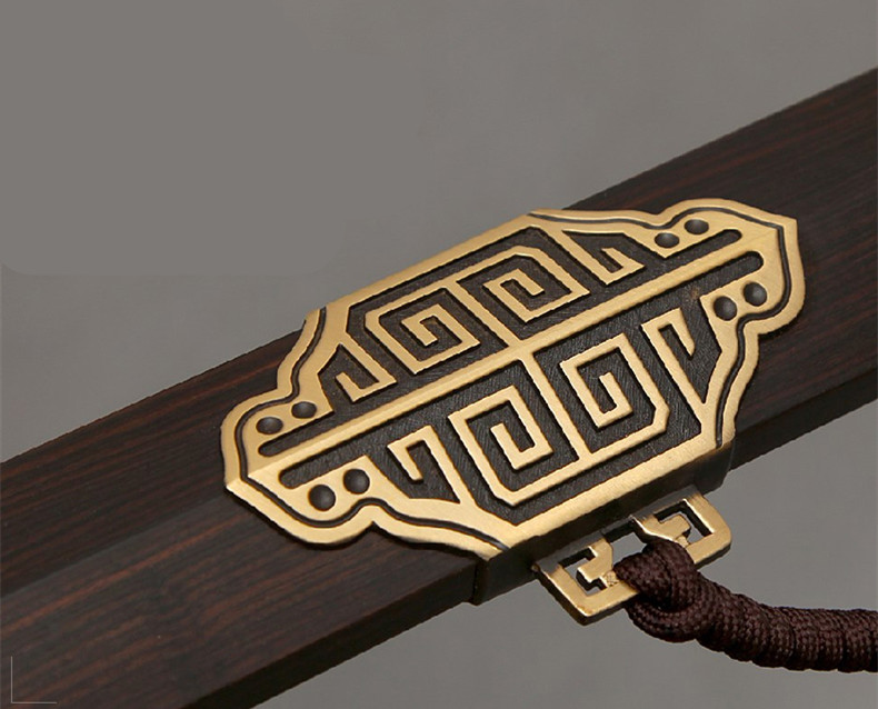 八面漢劍花紋鋼長劍，如意刀劍兵器