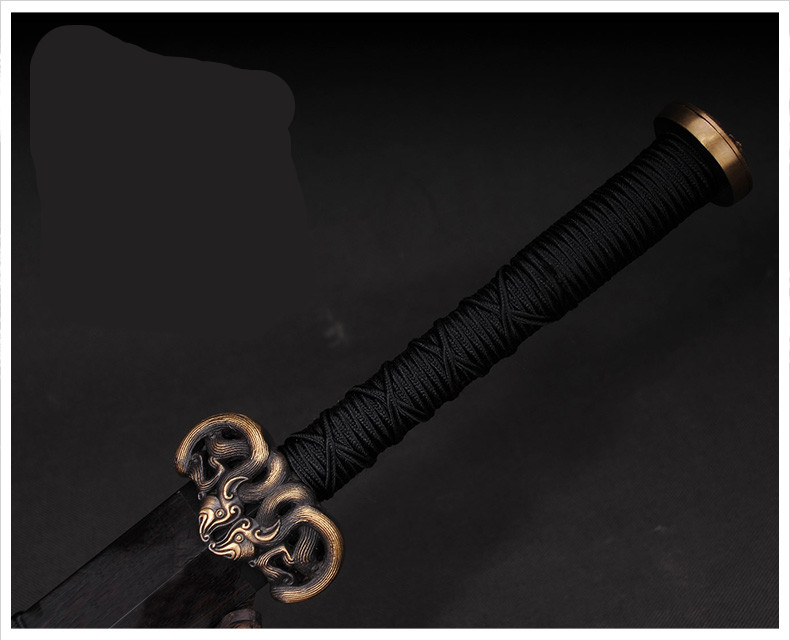 櫑具劍八面漢劍花紋鋼長款，蓬勃生機(jī)有力量