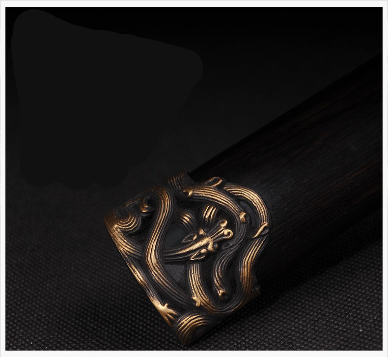 櫑具劍八面漢劍花紋鋼長款，蓬勃生機(jī)有力量