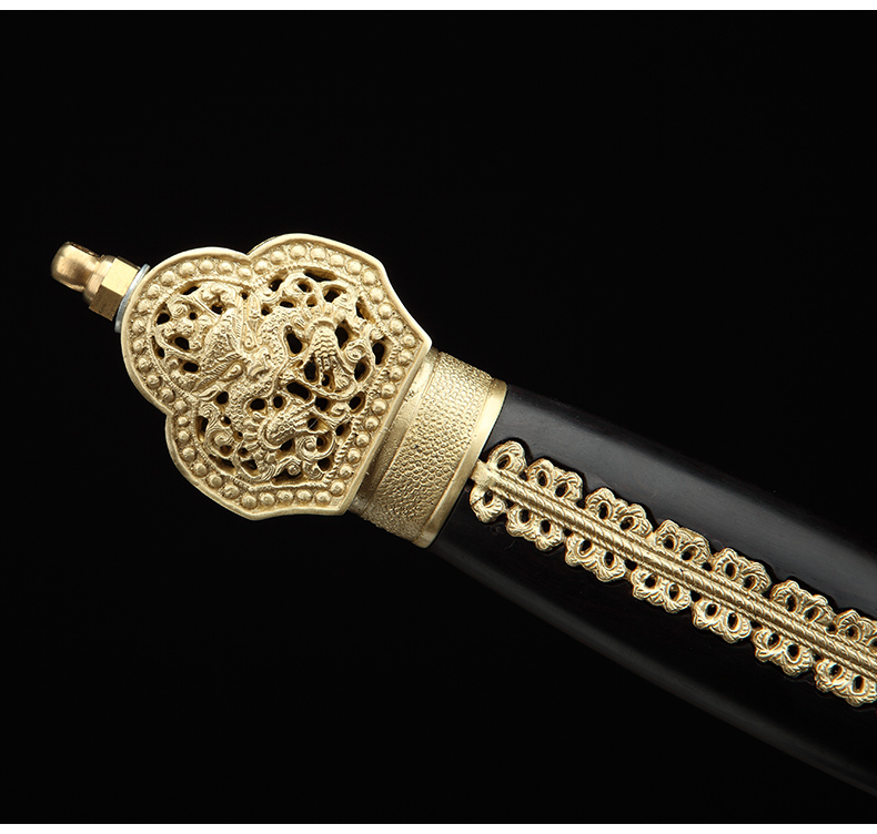 明朝御制大永樂劍，手工寶劍花紋鋼劍