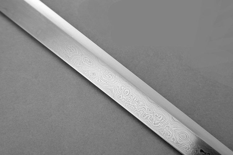 唐劍霜明燒刃長刀一體長劍，唐手工兵器刀劍