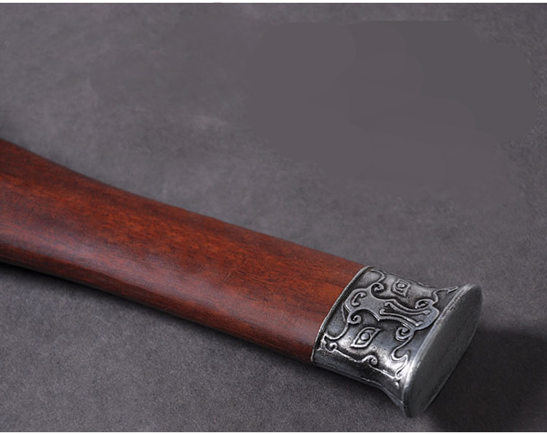 漢代短劍質(zhì)樸簡約兵器，家佳樂文學工藝品寶劍