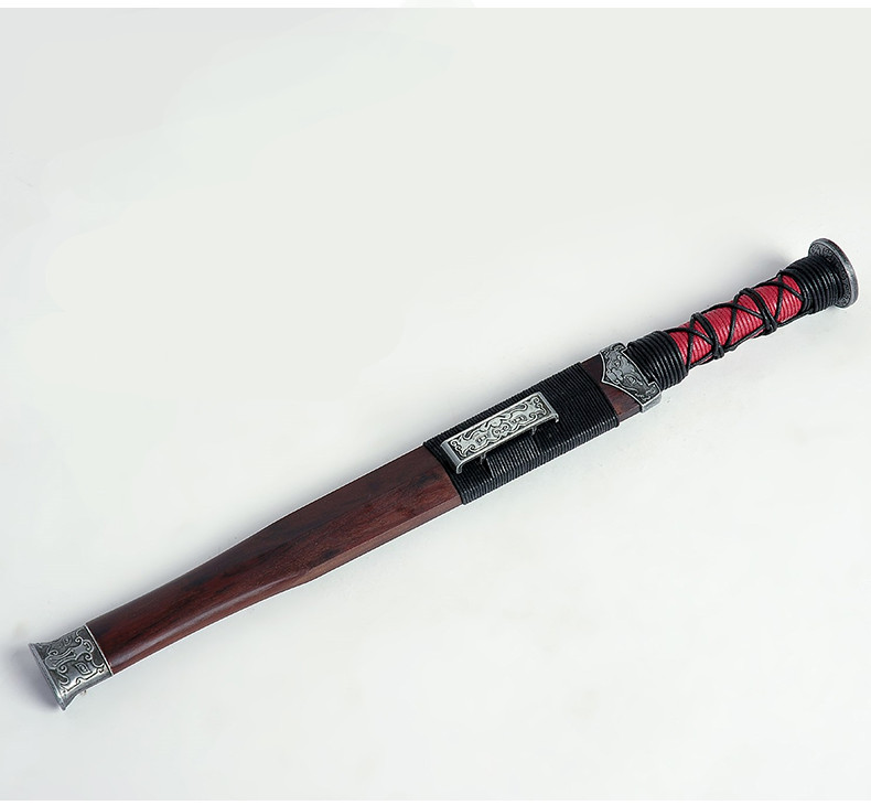 漢代短劍質(zhì)樸簡約兵器，家佳樂文學工藝品寶劍