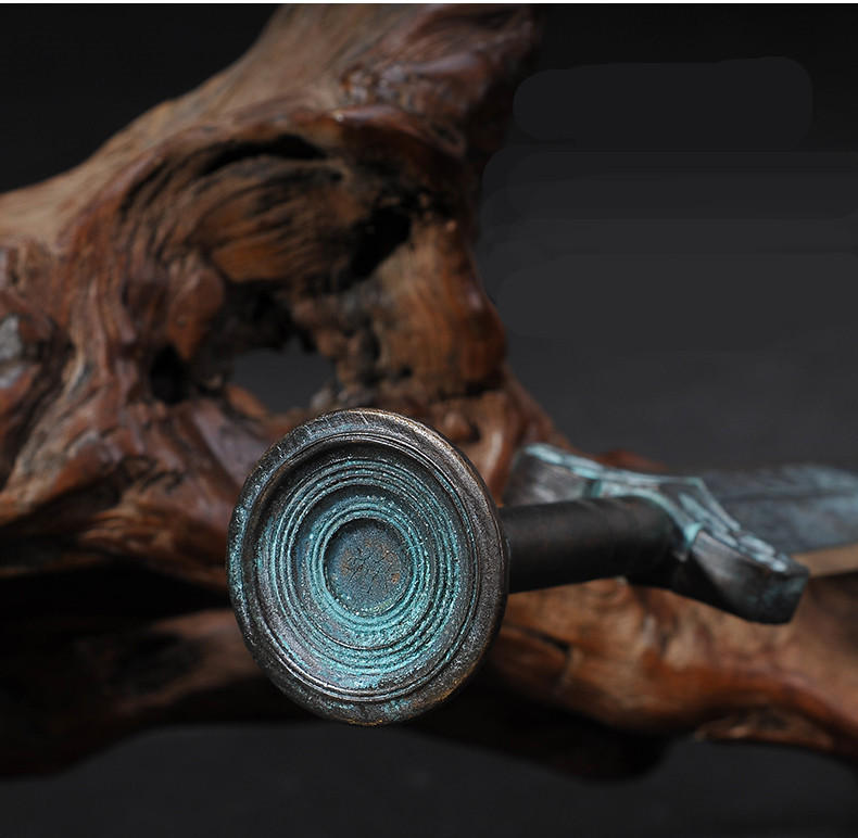 越王勾踐劍青銅劍，仿古兵器寶劍圖片