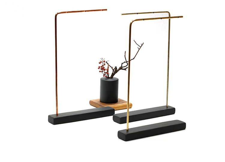 創(chuàng)意簡約毛筆筆掛筆架，中式書房文房精品