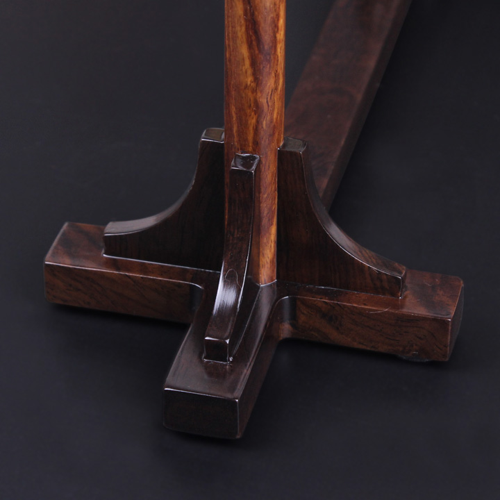 簡約花梨木筆掛筆架，實木書法用品