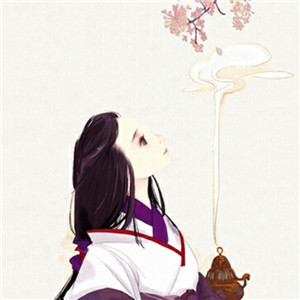 冬日飛雪女子古風頭像，好看的動漫頭像