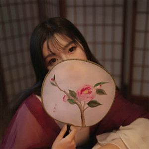 慵懶美人女子古風頭像，如夢似醒唯美真人頭像