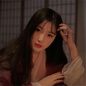 慵懶美人女子古風頭像，如夢似醒唯美真人頭像