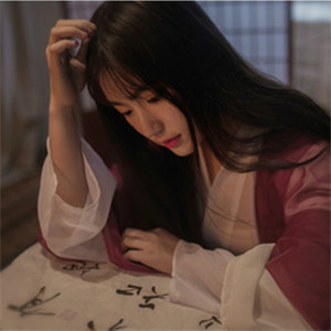 慵懶美人女子古風頭像，如夢似醒唯美真人頭像