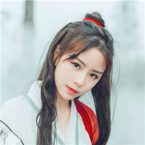 俠骨柔情女子古風(fēng)頭像大全，紅衣似火灼人眼