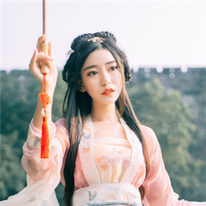 灼灼風姿古風真人頭像，好看的女生qq頭像