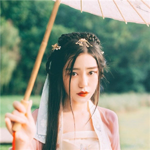 灼灼風姿古風真人頭像，好看的女生qq頭像